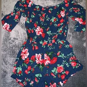 Floral romper